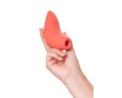 Вакуум-волновой стимулятор клитора Satisfyer Magnetic Deep Pulse, силикон, абрикосовый, 11,6 см