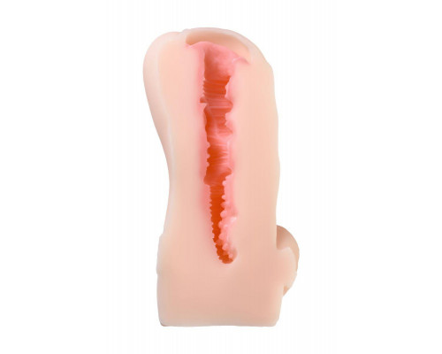 Мастурбатор реалистичный Juicy Pussy by TOYFA Cherry Ripe, SoftSkin, телесный, 15см
