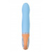 Вибратор Flovetta BLUEBELL, силикон, голубой, 18,5 см