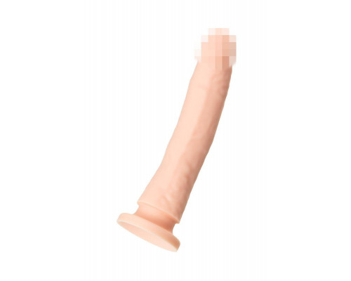 Фаллоимитатор RealStick Silicone Matt B, силикон, телесный, 21,5 см