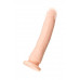 Фаллоимитатор RealStick Silicone Matt B, силикон, телесный, 21,5 см