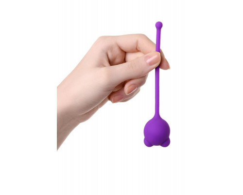 Вагинальный шарик A-Toys by TOYFA Tigo, силикон, фиолетовый, 12,4 см, Ø 2,7 см
