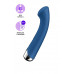 Вибратор для точки G  с ротацией Satisfyer Spinning G-Spot 1, силикон, синий, 16,8 см