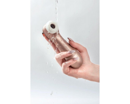 Вакуум-волновой стимулятор клитора Satisfyer Pro 2 Generation 2, силикон, розовый, 16,5 см
