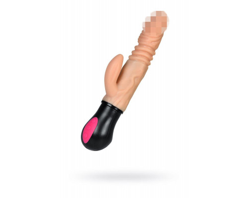 Реалистичный вибратор A-Toys by TOYFA Hot shot с функцией Up-Down, TPE, телесный, 24,2 см