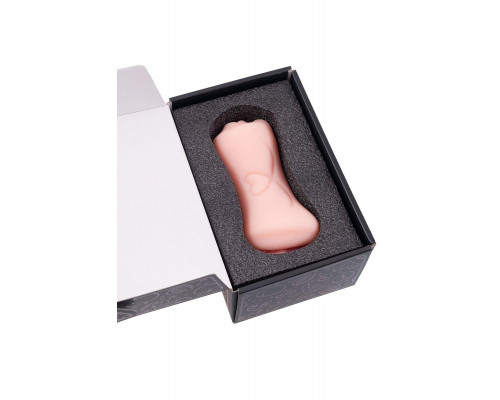 Мастурбатор реалистичный Juicy Pussy by TOYFA Pretty Mouth, рот и вагина, SoftSkin, телесный,17 см