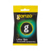 Презервативы Ganzo, ultra thin, ультратонкие, латекс, 18 см, 5,2 см, 3 шт.в пакете Black Edition