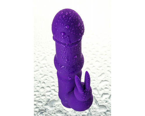 Нереалистичный вибратор A-Toys by TOYFA Madby, силикон, фиолетовый, 18 см