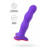 Фаллоимитатор Fun Factory STUBS BOUNCER, силикон, фиолетовый, 18,5см