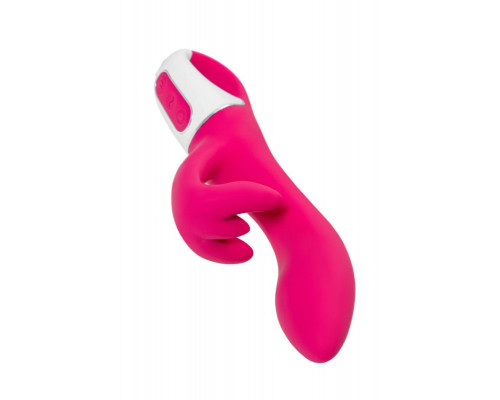 Нереалистичный вибратор Satisfyer Embrace me, силикон, малиновый, 22,5 см