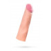 Насадка на пенис A-Toys by TOYFA Kiger, SoftSkin, телесный, 16,5 см