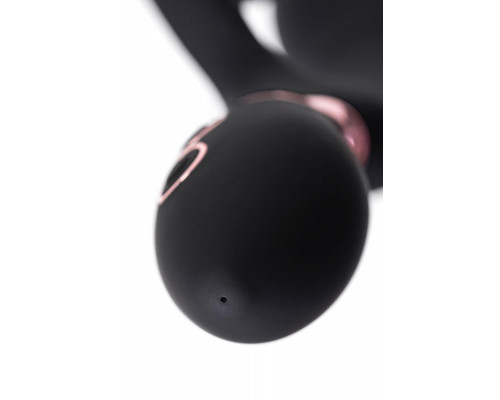 Вибратор-кролик WANAME D-SPLASH Avalanche, силикон, черный, 20,5 см