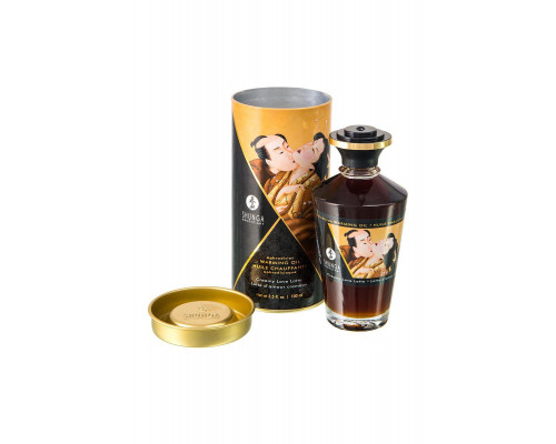 Масло массажное для тела Shunga «Любовный крем латте» (Creamy Love Latte), разогревающее, 100 мл.