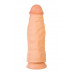 Вибратор-гигант LoveToy, реалистичный, neoskin, телесный, 28 см, Ø 8,9 см