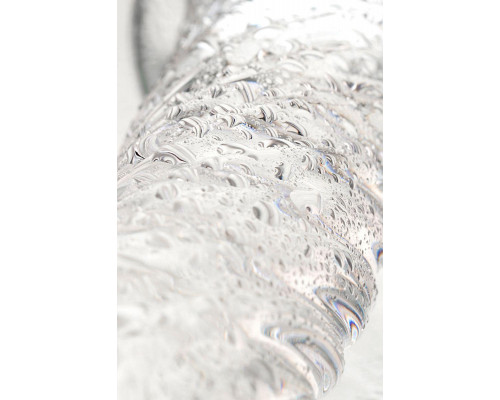 Нереалистичный фаллоимитатор Sexus Glass, стекло, прозрачный, 16,5 см