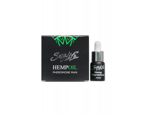 Ароматическое масло с феромонами Sexy Life мужские, Hemp Oil Pheromone 5 мл