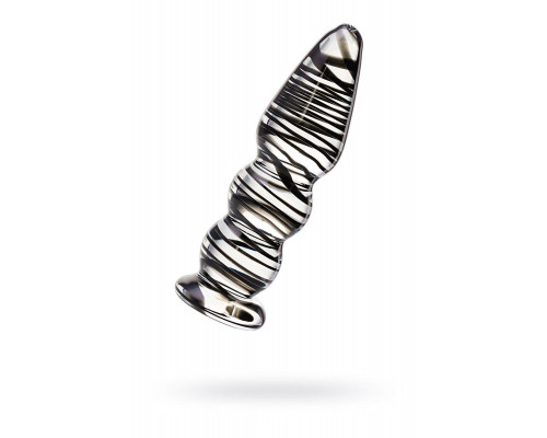 Анальная втулка Sexus Glass, стекло, прозрачный, 13 см, Ø 3,5 см