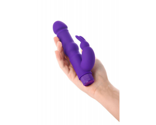 Нереалистичный вибратор A-Toys by TOYFA Madby, силикон, фиолетовый, 18 см