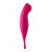 Точечный вибратор с вакуумной стимуляцией Satisfyer Twirling Pro Connect App, силикон, красный, 20см