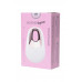 Вибромассажер Satisfyer Layon 5, White temptation, силикон, белый, 9,2 см