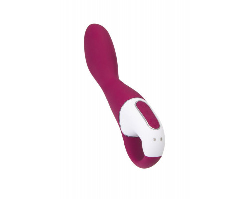 Вибратор с подогревом Satisfyer Heated Thrill Connect App, бордовый, 20,6 см