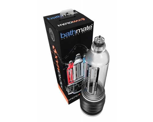 Гидропомпа Bathmate HYDROMAX9, ABS пластик, прозрачная, 32,5 см (аналог Hydromax X40)