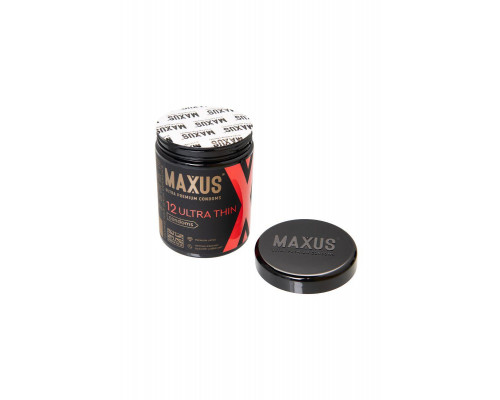 Презервативы Maxus Sensitive, ультратонкие, латекс, 12 шт.