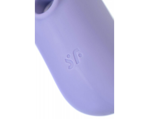Вакуумный стимулятор клитора с вибрацией Satisfyer Pro To Go 2, фиолетовый, 8,5 см