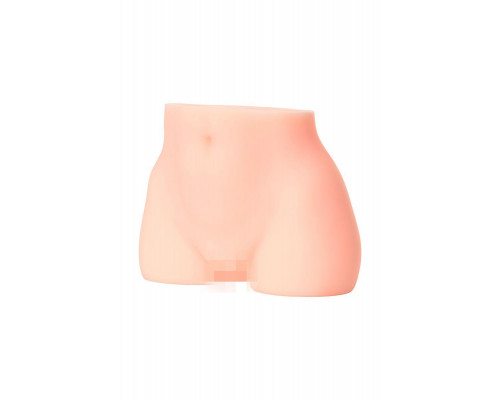 Мастурбатор реалистичный KOKOS Cleo-anal, TPR, телесный, 13.5 см