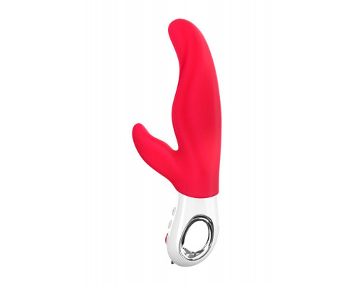 Вибратор Fun Factory LADY BI, силикон, красный, 22 см