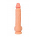 Реалистичный фаллоимитатор RealStick Nude Wilt, PVC, телесный, 29,5 см