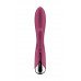 Вибратор-кролик с ротацией Satisfyer Spinning Rabbit 1, силикон, бордовый, 20,5 см