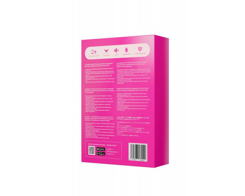 Виброяйцо LOVENSE Lush Mini, силикон, розовый, 9,6 см