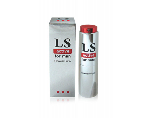 Спрей стимулирующий LOVESPRAY ACTIVE для мужчин, 18 г