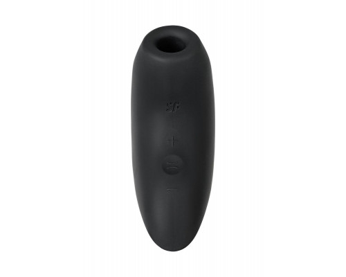 Вакуум-волновой стимулятор клитора Satisfyer Magnetic Deep Pulse, силикон, черный, 11,6 см