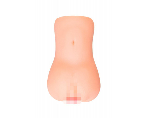 Мастурбатор реалистичный KOKOS BELLANA ONAHOLE с вибрацией, TPR, телесный, 16 см