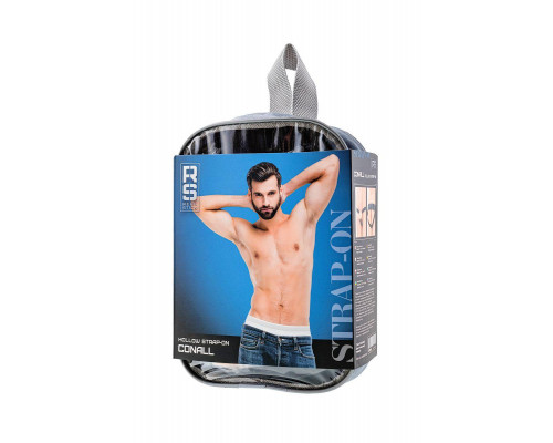 Фаллопротез RealStick Strap-On Conall, TPE, телесный, 14 см
