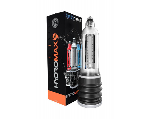 Гидропомпа Bathmate HYDROMAX9, ABS пластик, прозрачная, 32,5 см (аналог Hydromax X40)