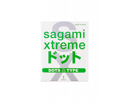 Презервативы Sagami, xtreme, type-e, латекс, 18,5 см, 5,2 см, 1 шт.