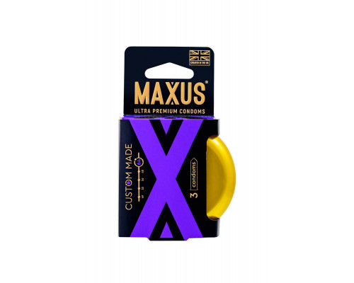 Презервативы Maxus Custom Made 64 гладкие X-Edition, 3 шт