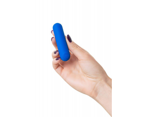 Вибропуля A-Toys by TOYFA NEP, силикон, синий, 8 см