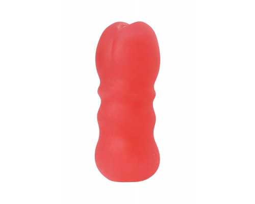 Мастурбатор нереалистичный MensMax FEEL CIBOYS, TPE, красный, 14,2 см