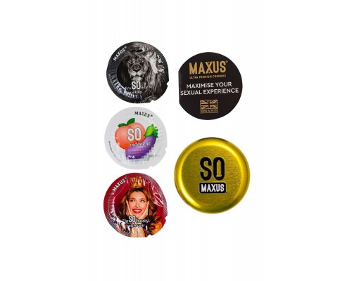 Презервативы Maxus EXOTIC MIX,  латекс, ароматизированные 3 шт.