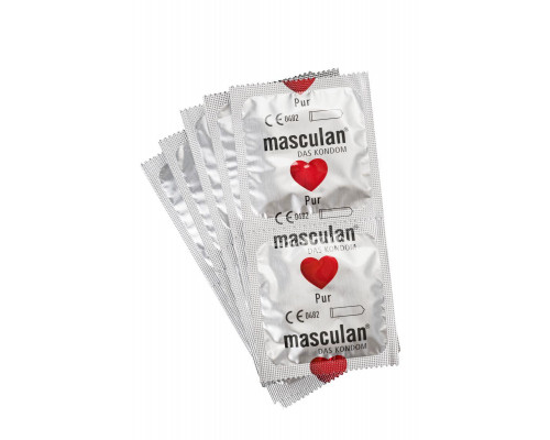 Презервативы masculan  Pur № 10 утонченные, 18,5 см, 5.3 см, 10 шт.