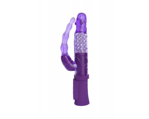 Анально-вагинальный вибратор A-Toys by TOYFA High-Tech fantasy, TPR, фиолетовый, 22 см