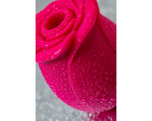 Вакуум-волновой стимулятор клитора Satisfyer Pro 2 Classic Blossom, силикон, бордовый, 6,6 см