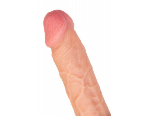 Реалистичный фаллоимитатор RealStick Nude Baz, PVC, телесный, 19 см
