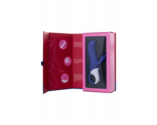 Нереалистичный вибратор Satisfyer Vibes Magic Bunny, силикон, фиолетовый, 17,7 см.