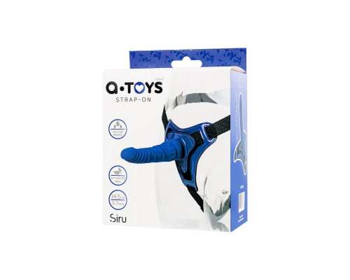 Страпон A-Toys by TOYFA Siru, силикон, фиолетовый, 14,5 см