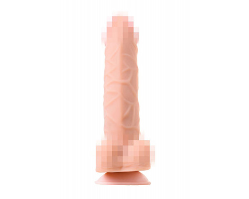 Вибратор-гигант LoveToy, реалистичный, neoskin, телесный, 26 см, Ø 6,1 см